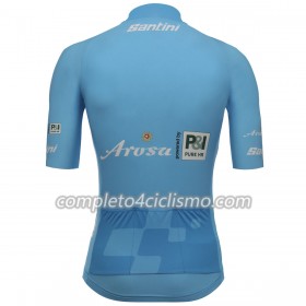 Maglia Blu 2018 Tour de Suisse Manica Corta